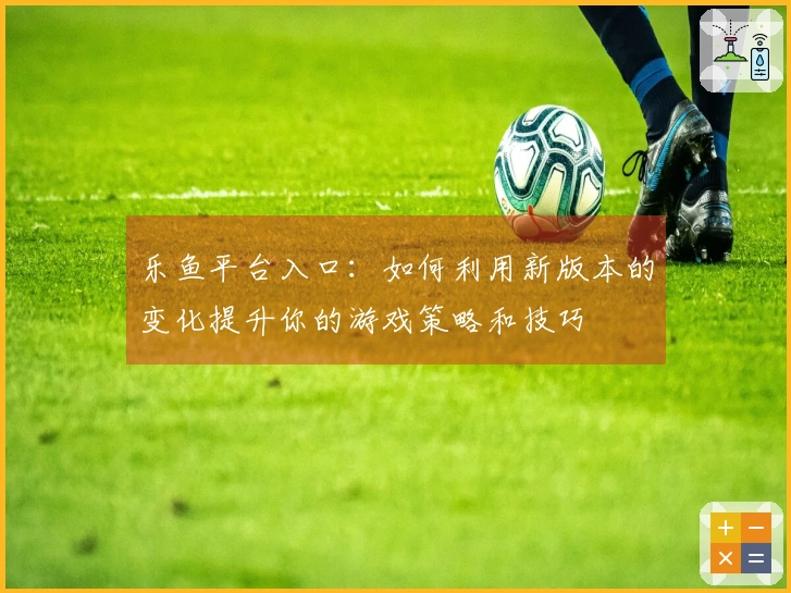 乐鱼平台入口：如何利用新版本的变化提升你的游戏策略和技巧